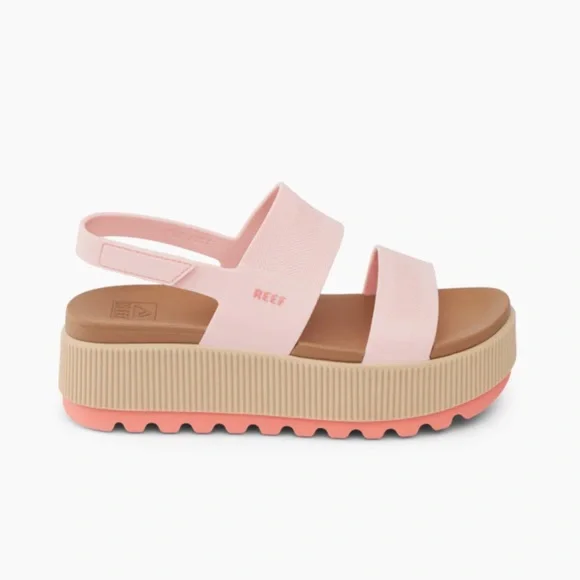 NEW Reef Water Vista Higher Sandals Water Shoes in English Rose, Size 8, Pink